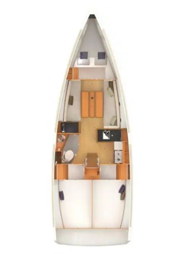 Sun Odyssey 349 Kora