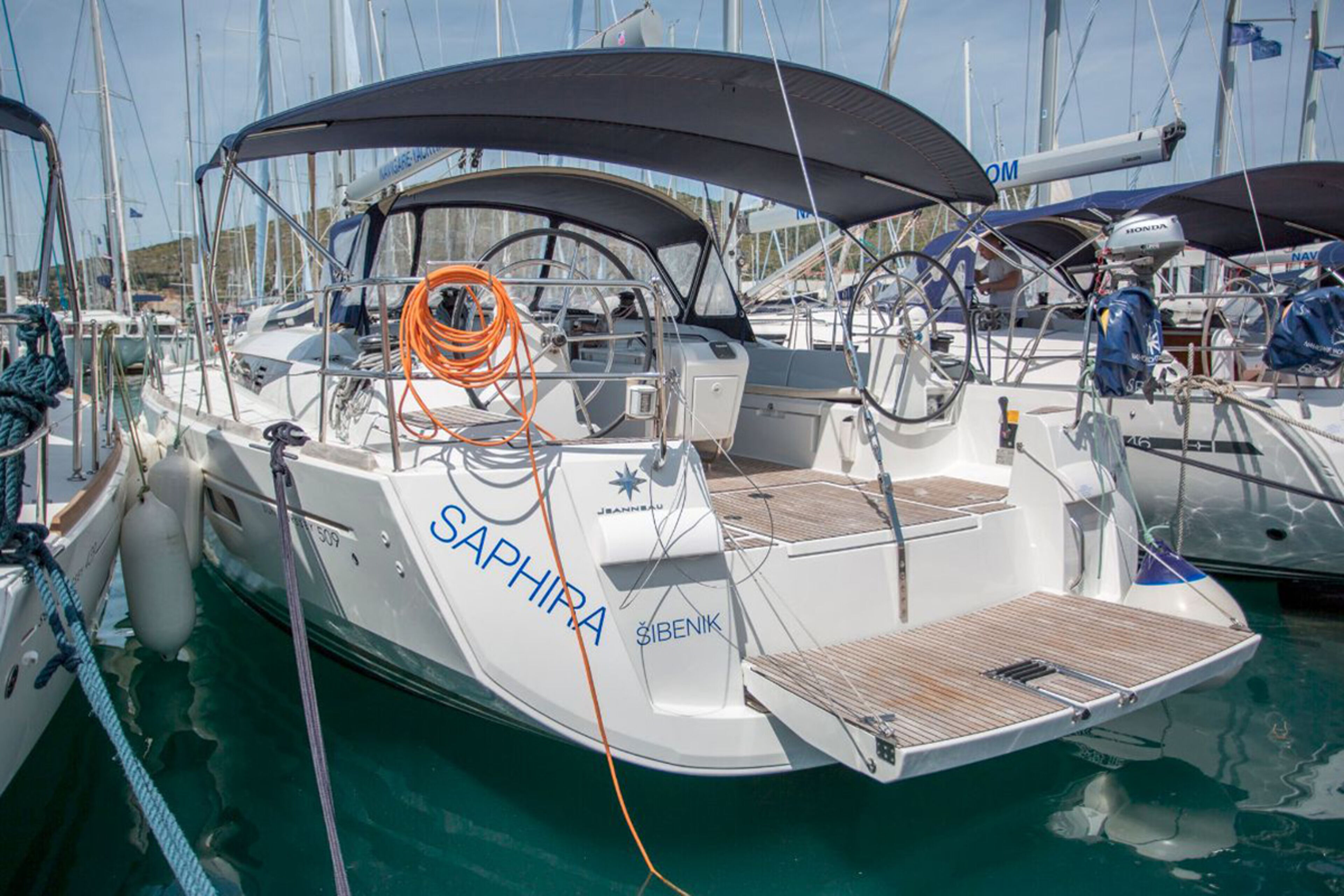 Sun Odyssey 509 - 5 + 1 cab. Saphira