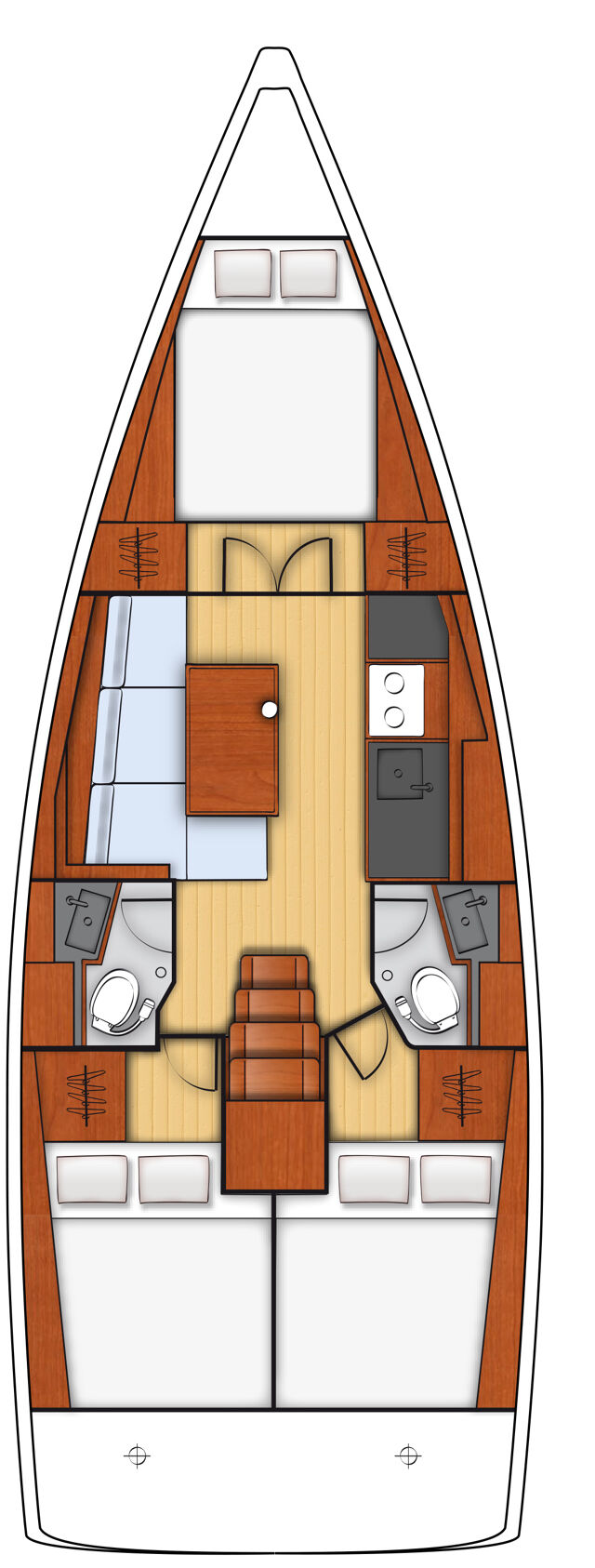 Oceanis 38.1 Rosa Bella