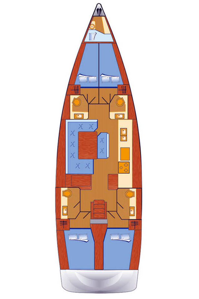 Sun Odyssey 519 - 4 + 1 cab. Belle Epoque 