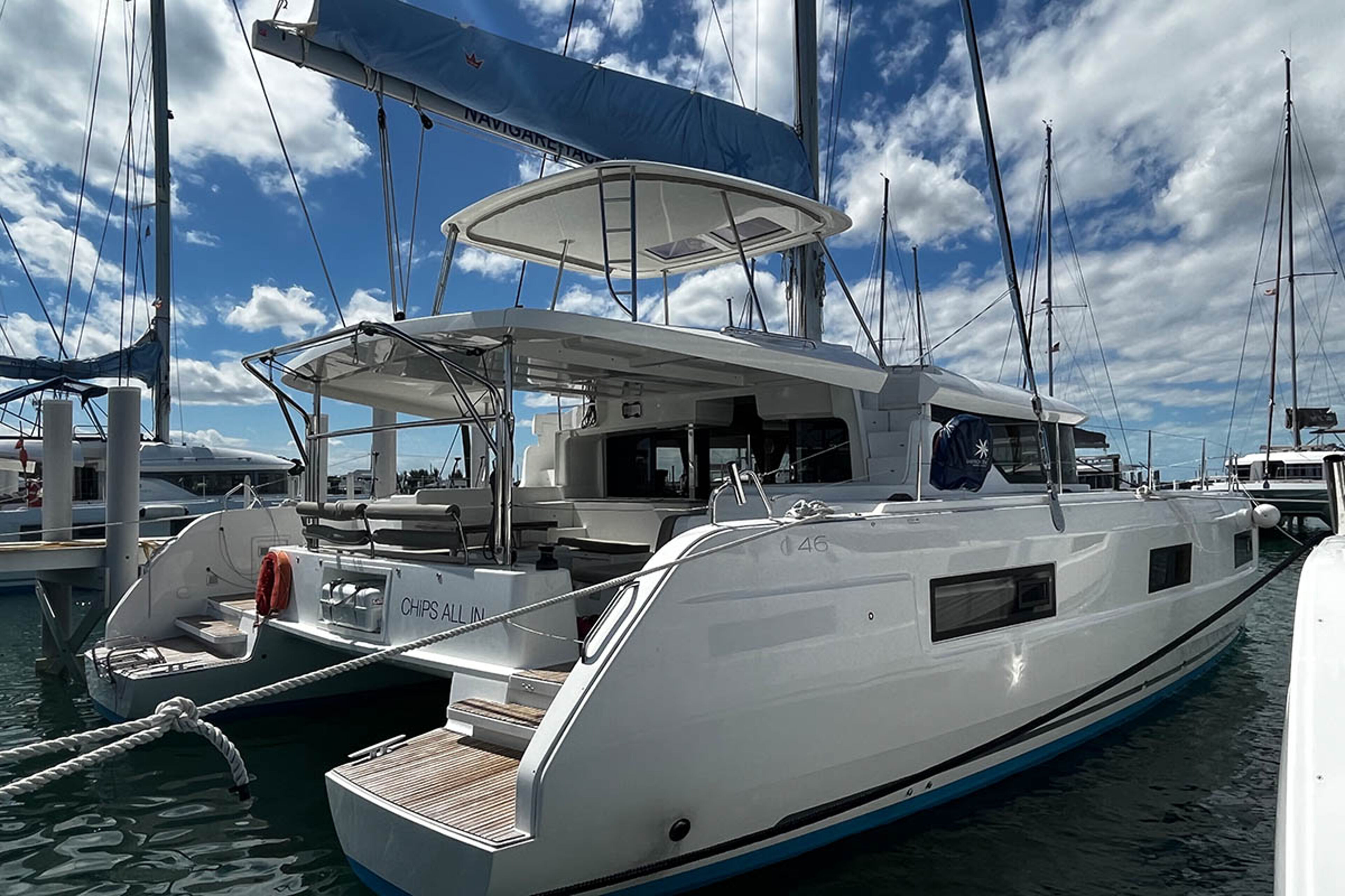 Lagoon 46 - 4 + 2 cab. Chips All In 