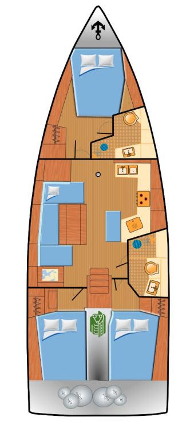 Oceanis 40.1 - 3 cab. Elisa