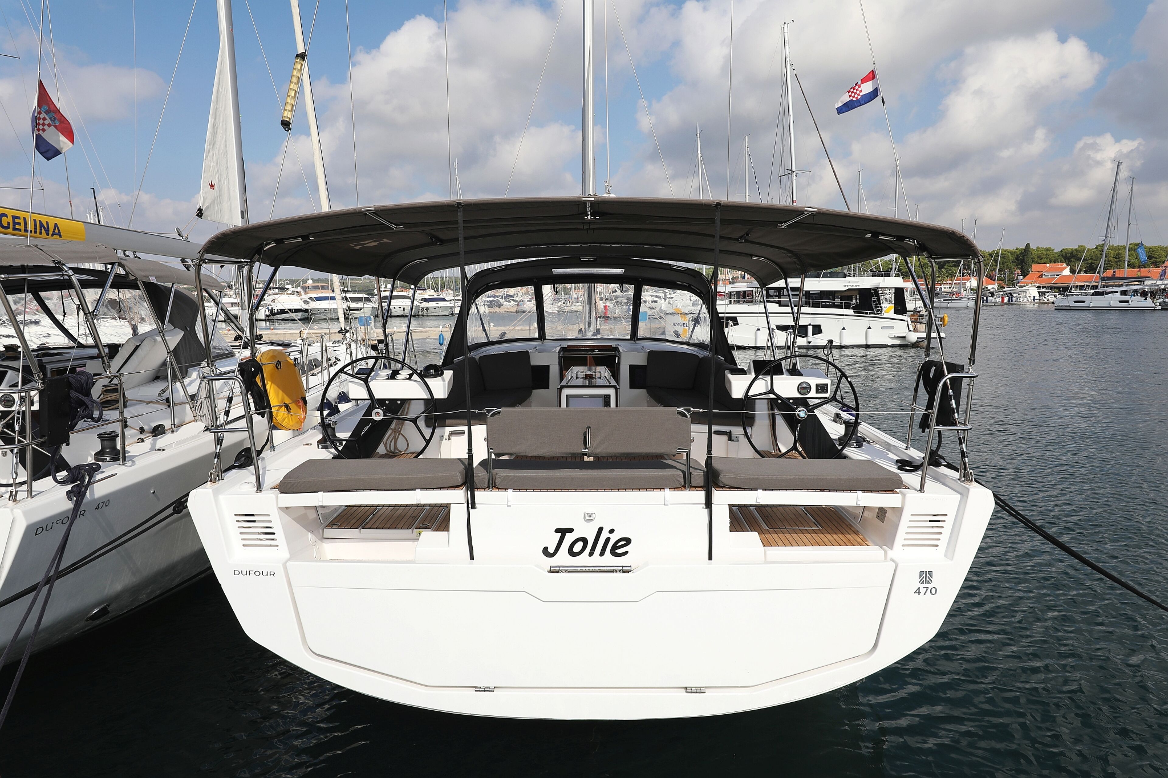Dufour 470 - 3 cab. Jolie