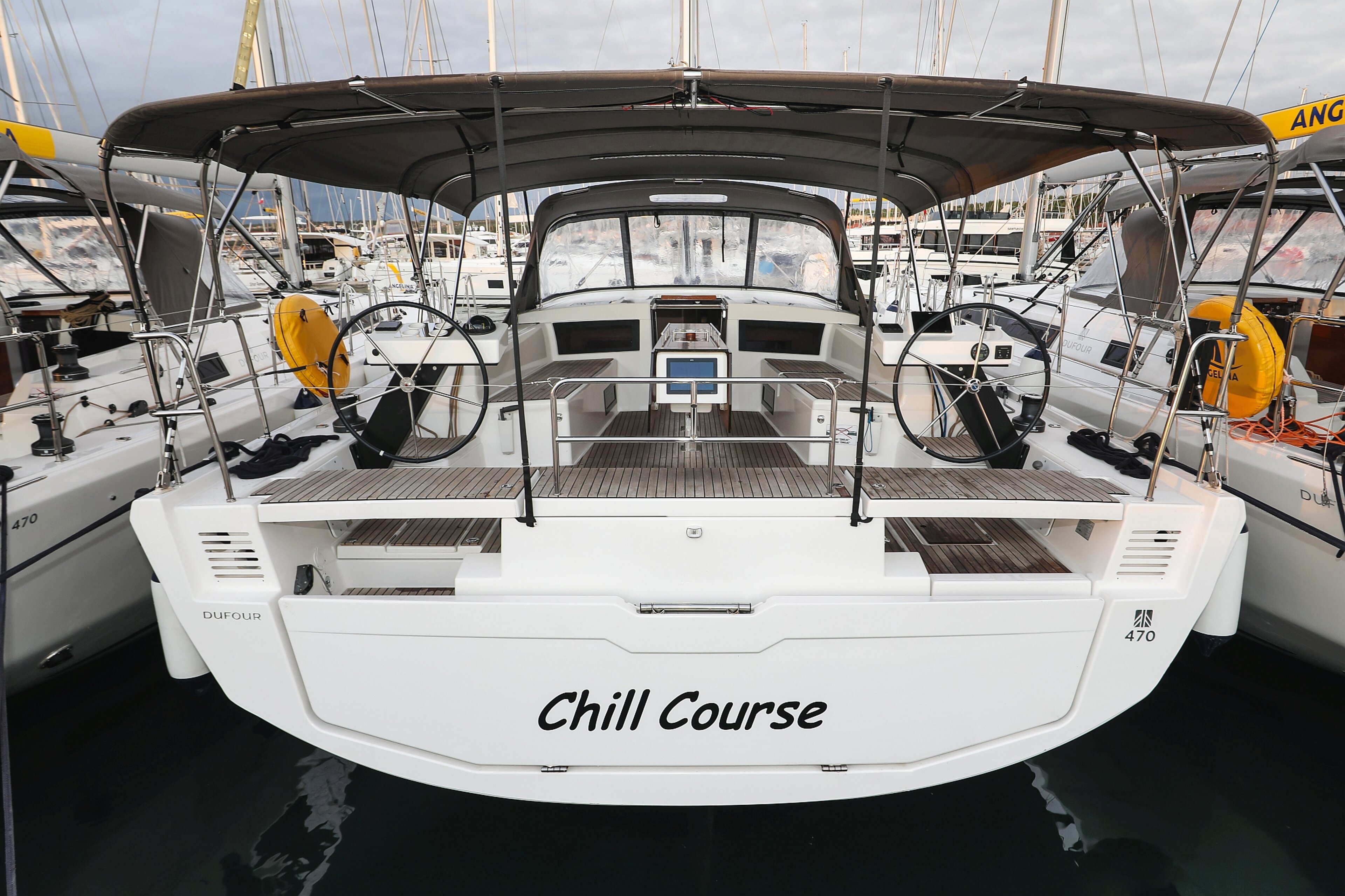 Dufour 470 - 5 cab. Chill Course