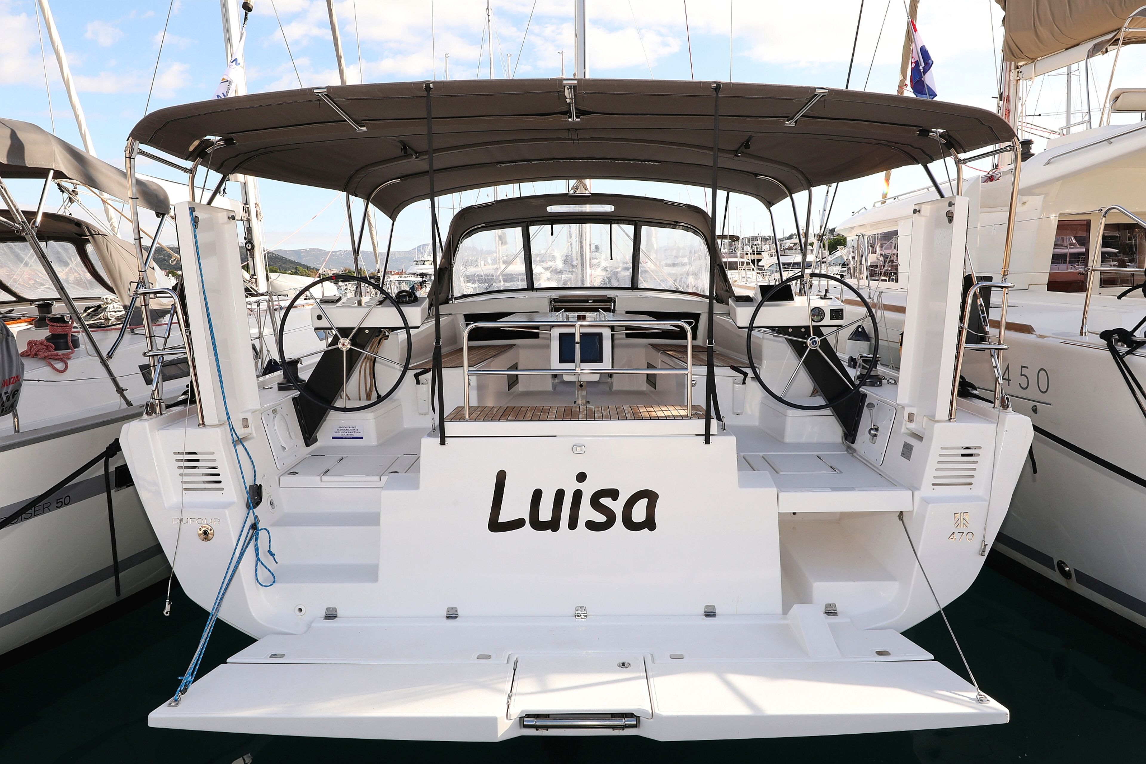 Dufour 470 - 4 cab. Luisa