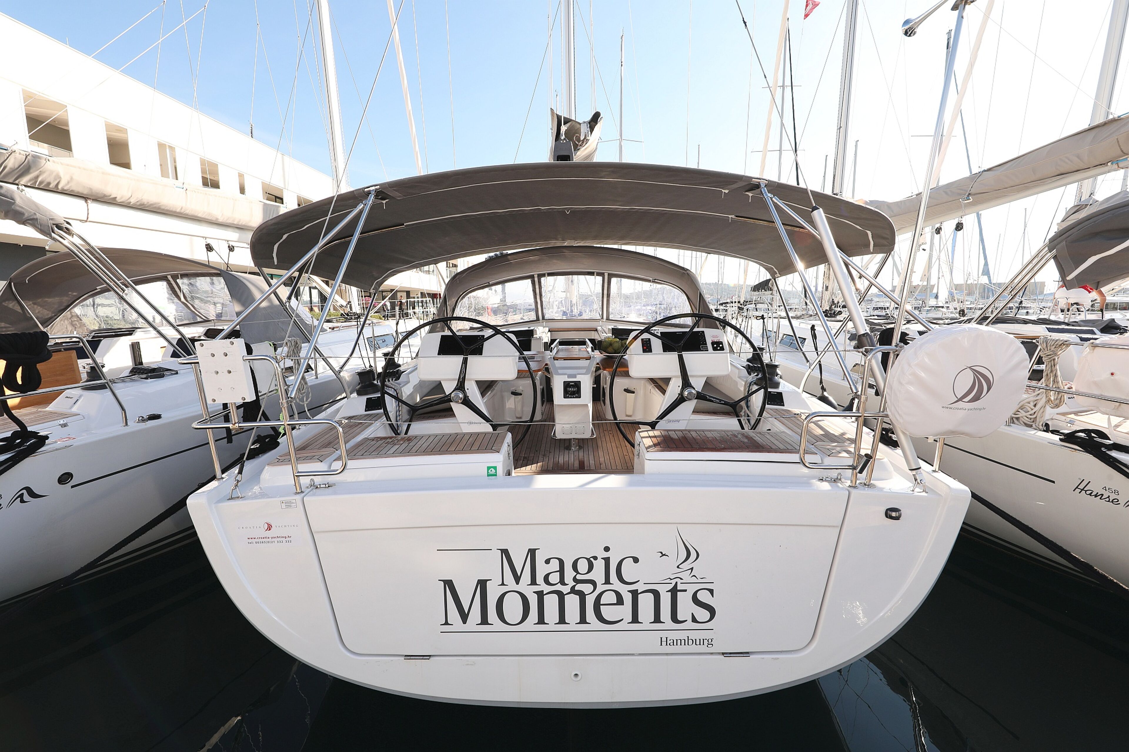 Hanse 458 - 3 cab. Magic Moments