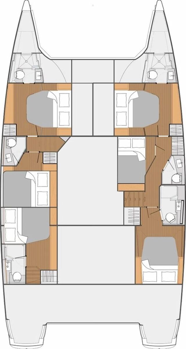 Fountaine Pajot Saba 50 - 4 + 2 cab. Sunshine Reggae