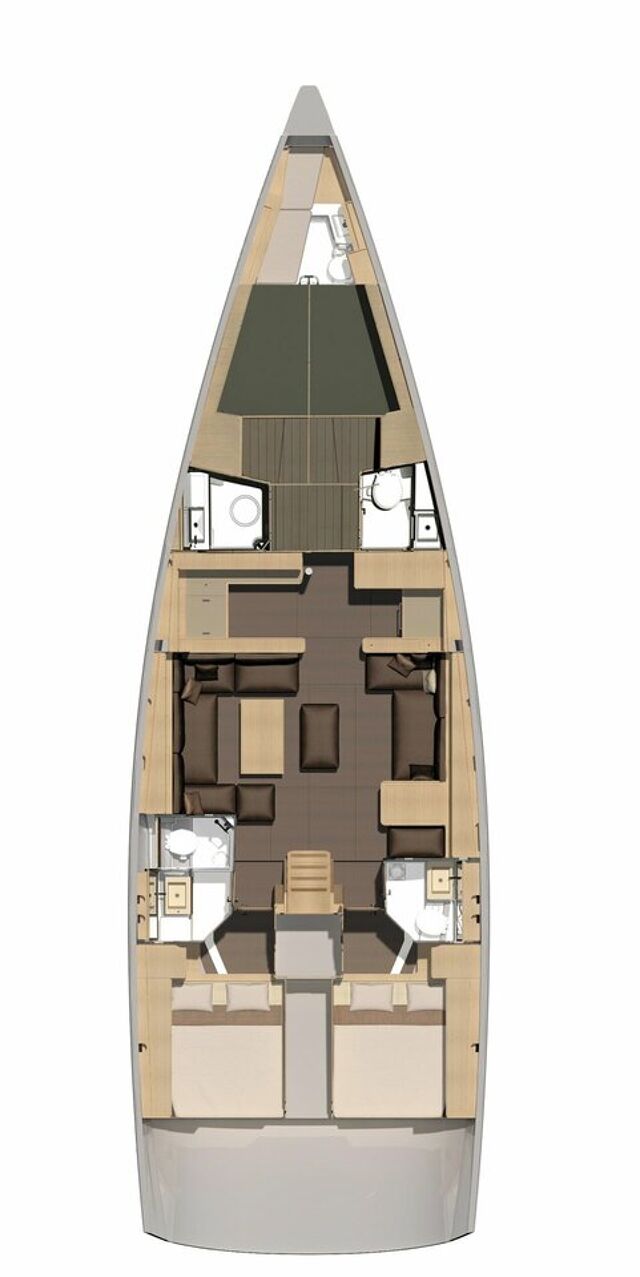 Dufour 56 Exclusive - 4 + 1 cab. Euphoria Planet