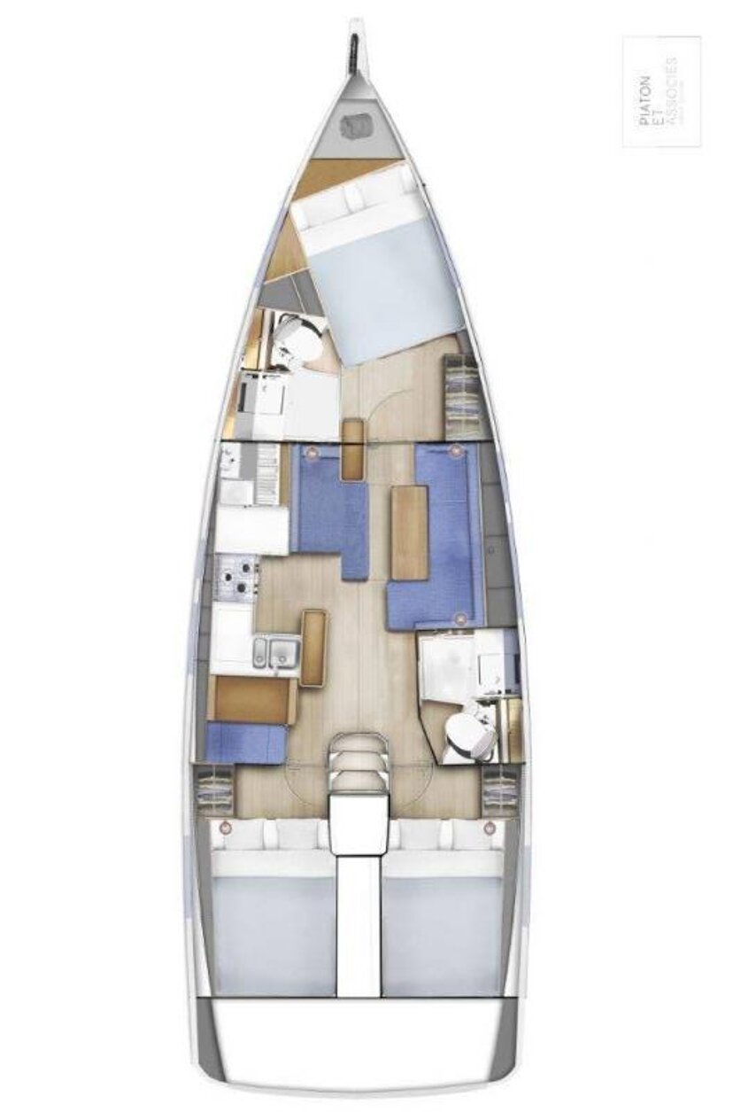 Sun Odyssey 410 - 3 cab. Marianna