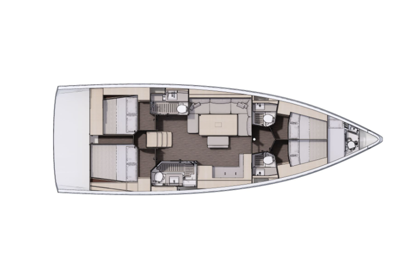 Dufour 470 - 5 cab. Edelweiss