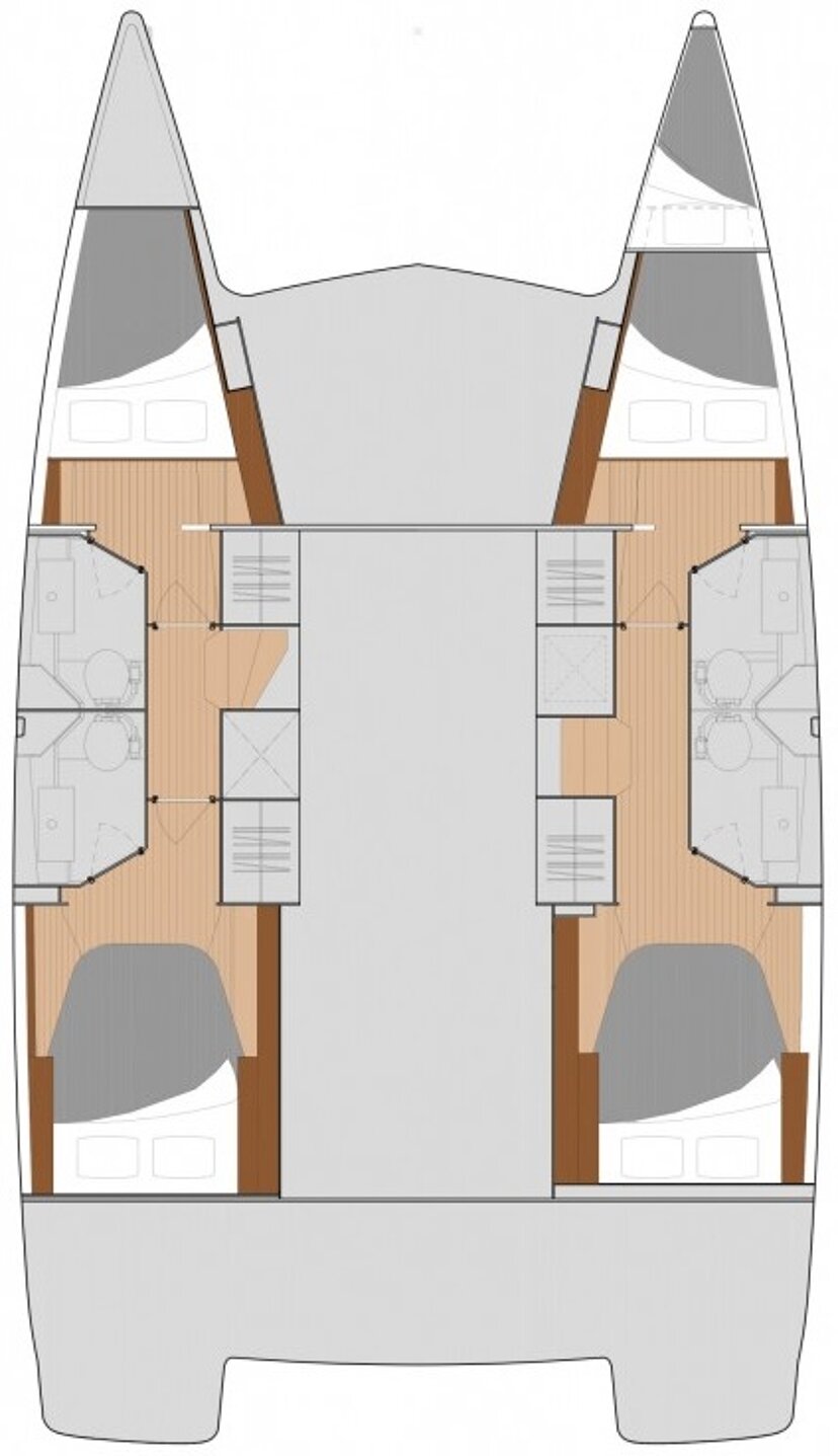 Fountaine Pajot Isla 40 - 4 + 1 cab. Blue Orion