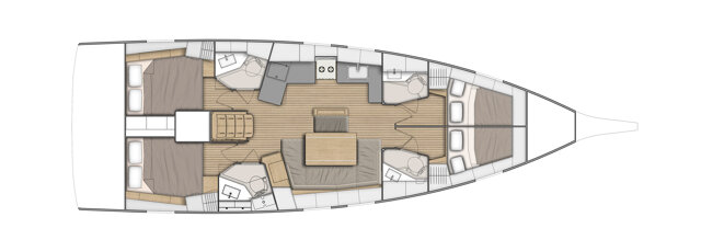 Oceanis 46.1 - 4 cab. Joanna