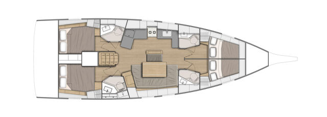 Oceanis 46.1 - 4 cab. Joanna