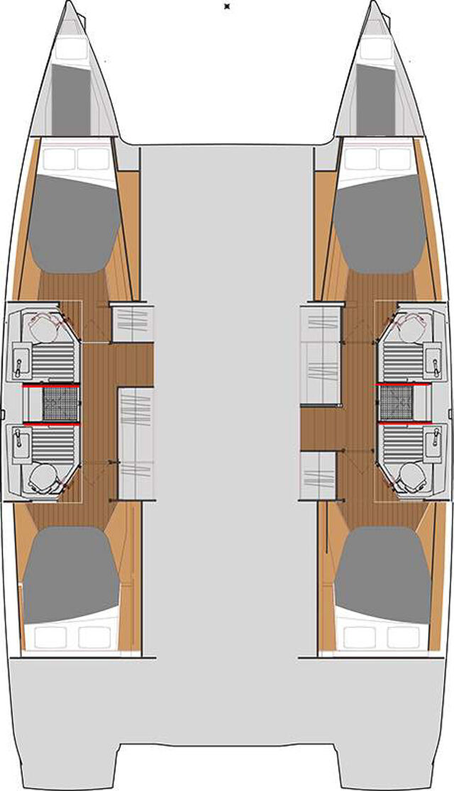 Fountaine Pajot Astrea 42 - 4 + 2 cab. Nou Nou 1