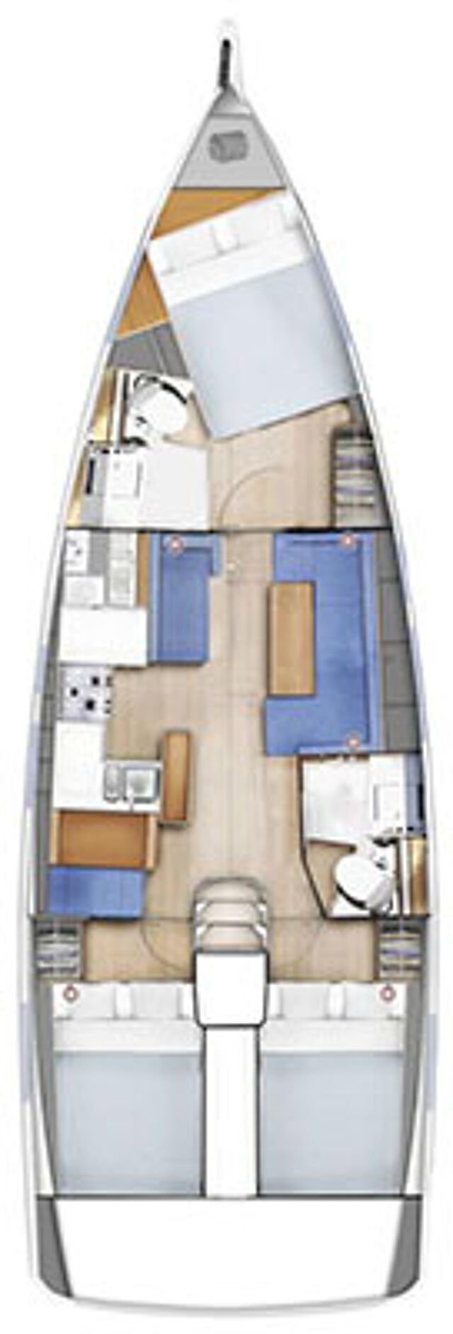Sun Odyssey 410 - 3 cab. CLASS
