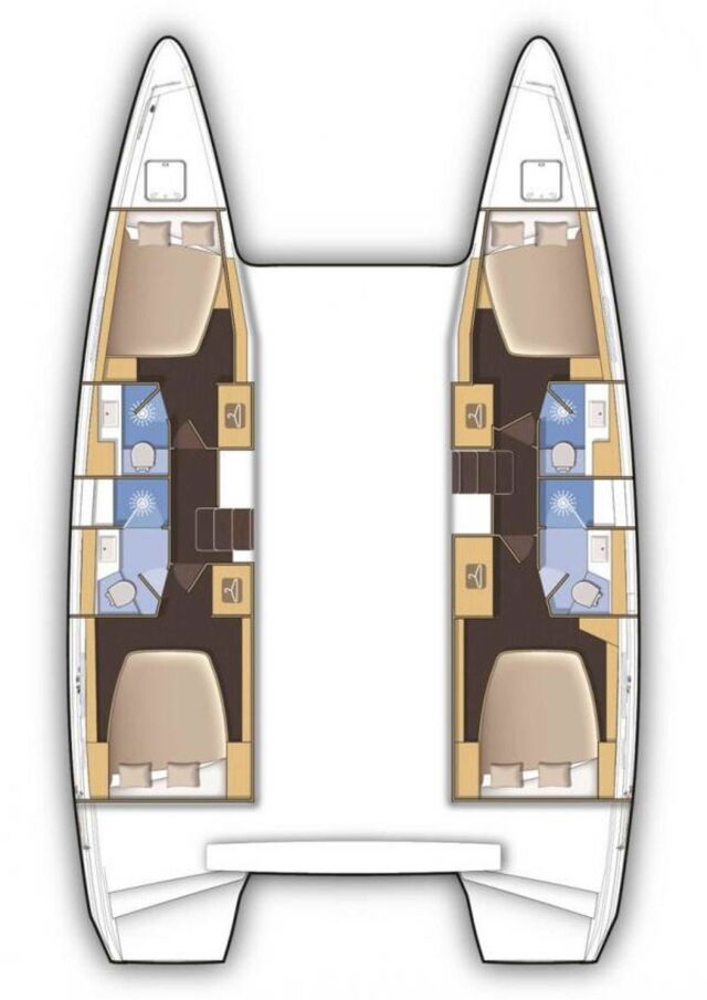 Lagoon 42 - 4 + 2 cab. ECONOMY
