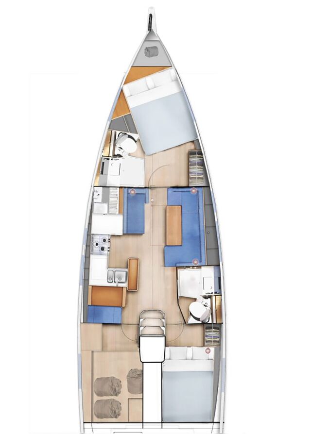 Sun Odyssey 410 - 3 cab. CLASS