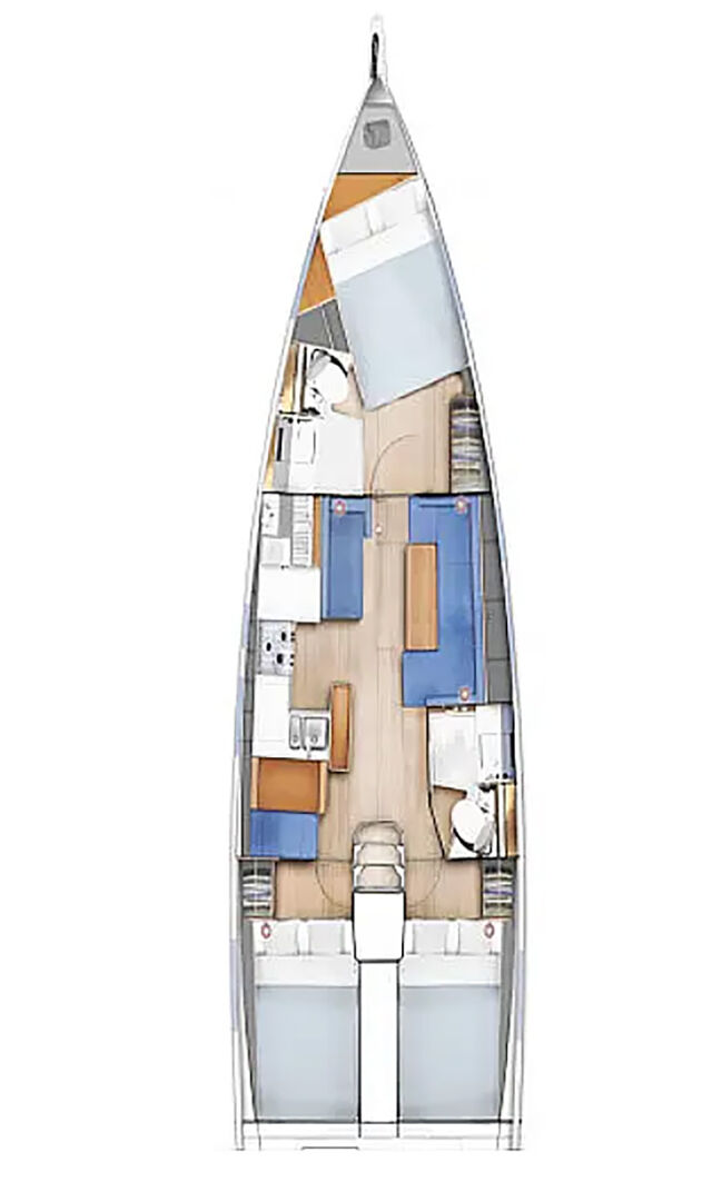 Sun Odyssey 410 - 3 cab. CLASS