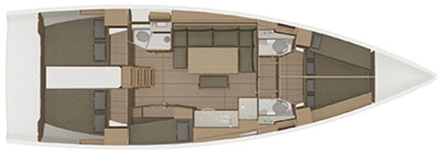 Dufour 460 GL - 5 cab. ECONOMY