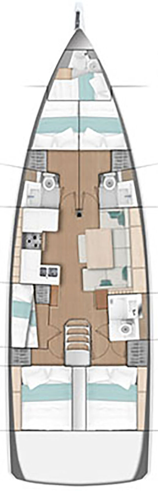 Sun Odyssey 490 - 5 + 1 cab. ECONOMY