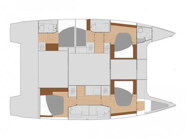 Fountaine Pajot Saona 47 Quintet - 5 + 1 cab. Orsa 3