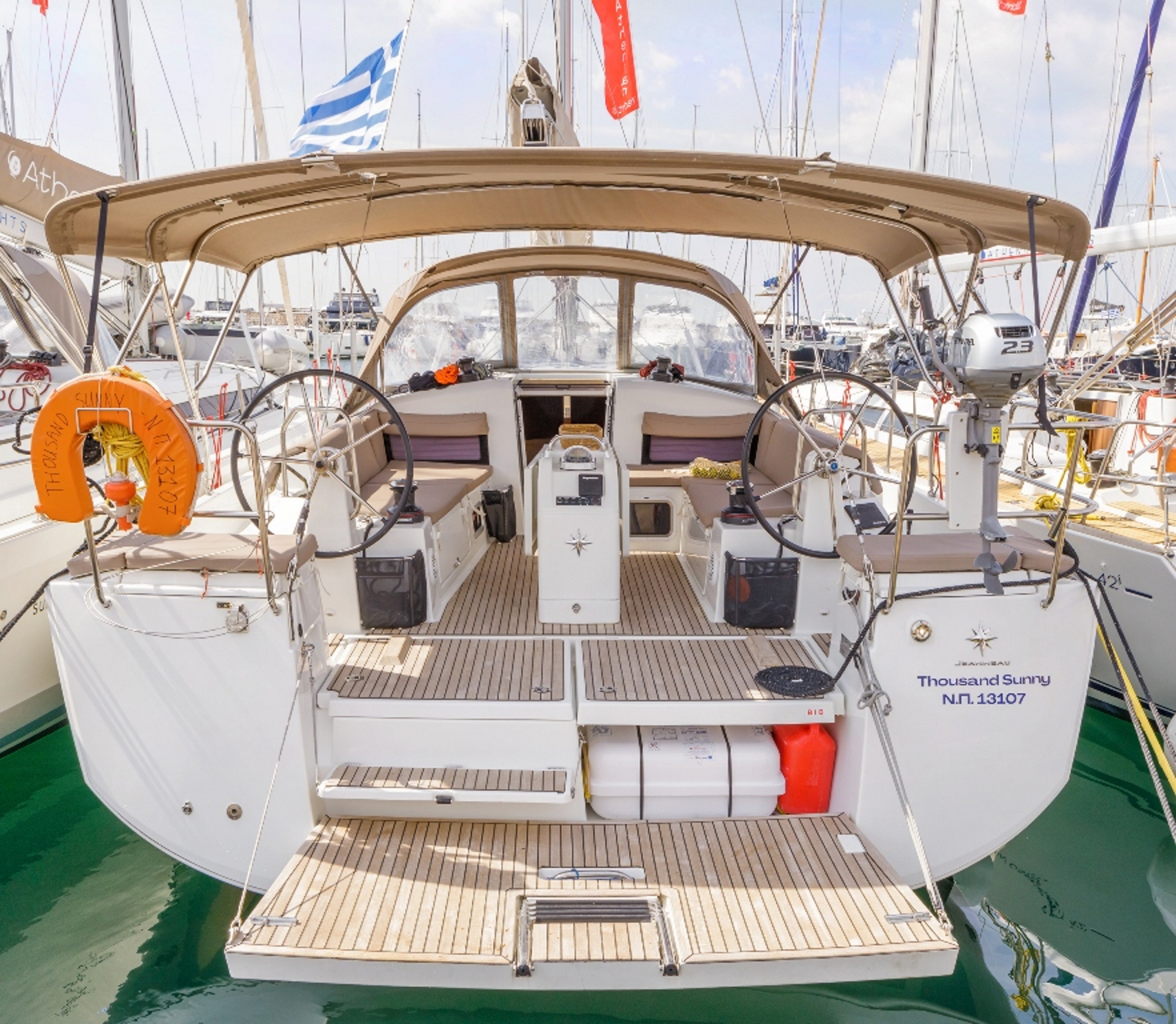 Sun Odyssey 440 - 4 cab. Thousand Sunny