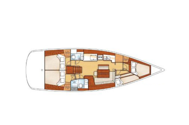 Oceanis 46 - 4 cab. Stavros Tou Notou