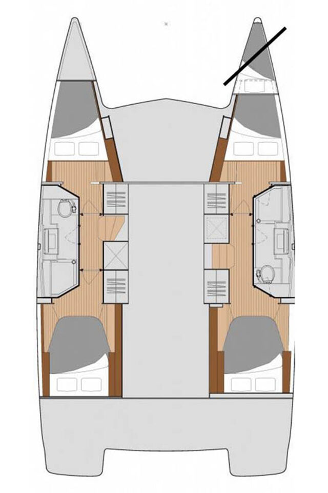 Fountaine Pajot Isla 40 - 4 cab. Barnacle