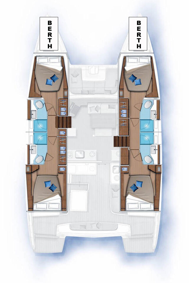 Lagoon 46 - 4 + 2 cab. PRINCESS JULIJA