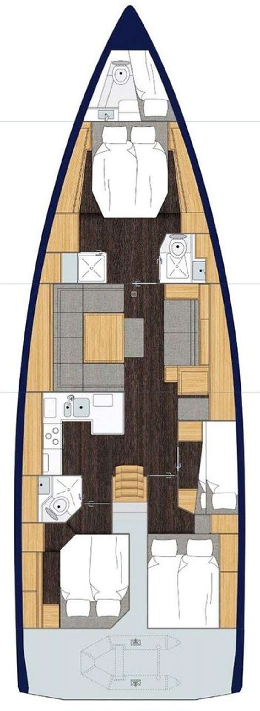 Bavaria C50 Style - 4 + 1 cab. Naltoya