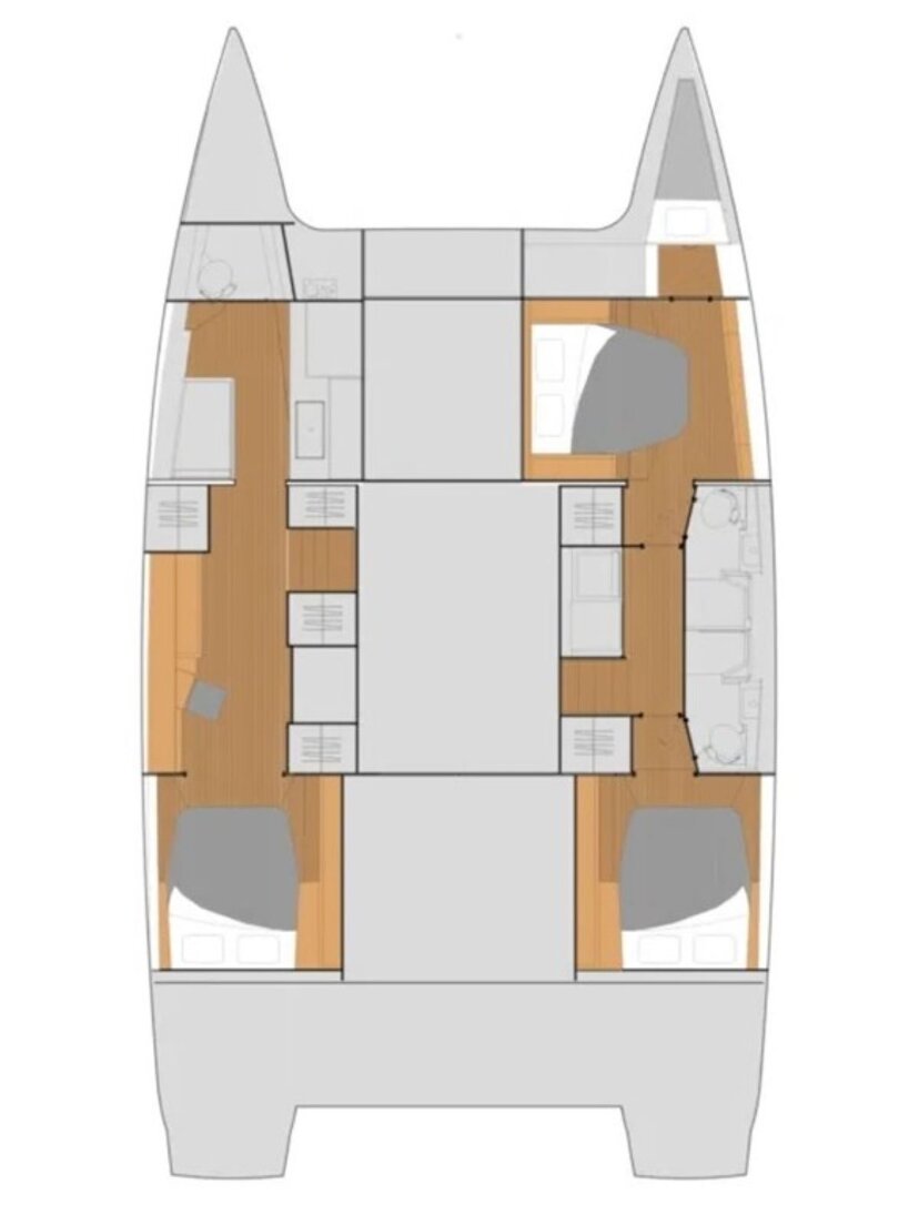 Fountaine Pajot Saona 47 Maestro - 3 + 1 cab. Dark Star
