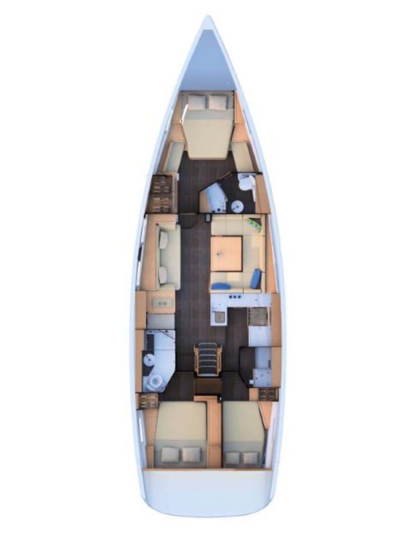 Jeanneau 51 Recovery Room