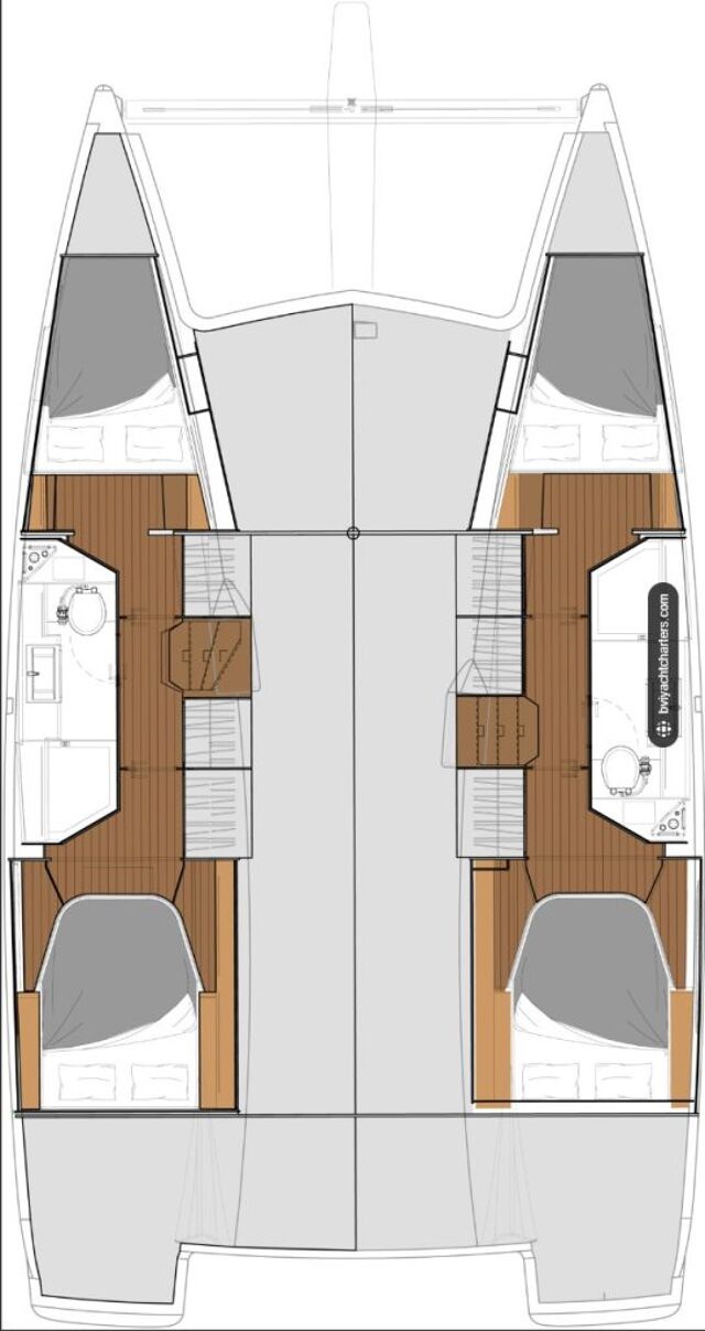 Fountaine Pajot Lucia 40 - 4 cab. Infinite Blue