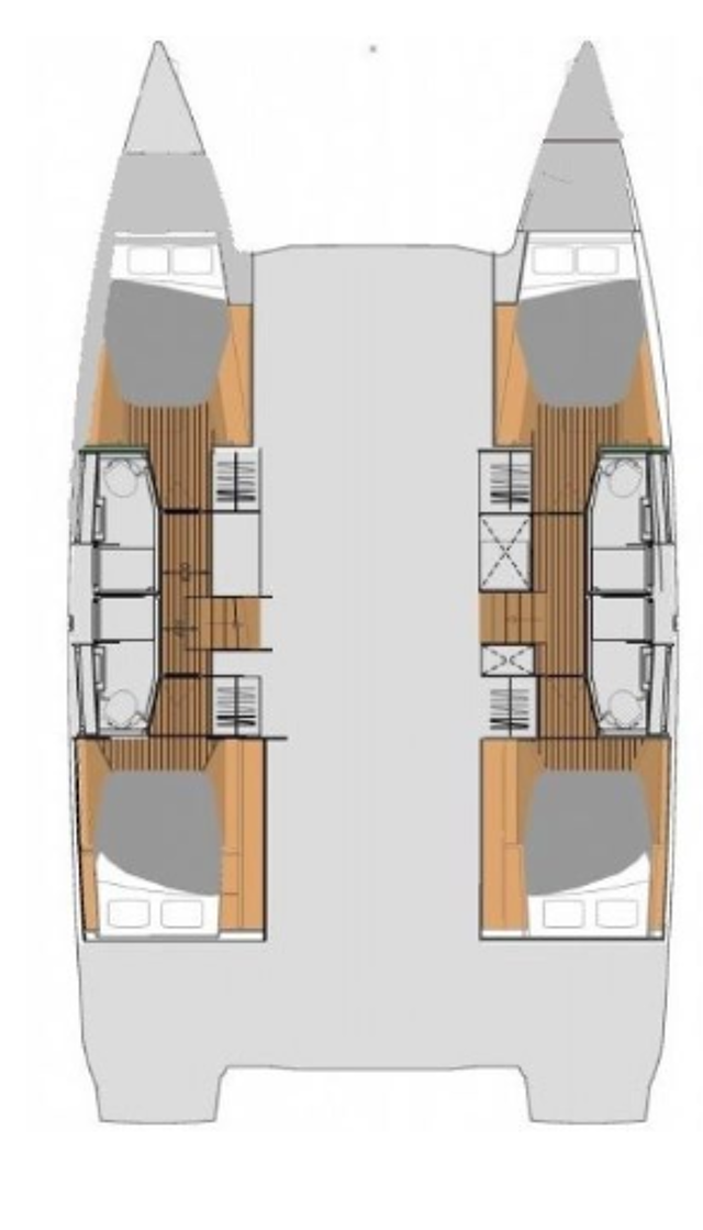 Fountaine Pajot Elba 45 - 4 cab. USS Flamingo