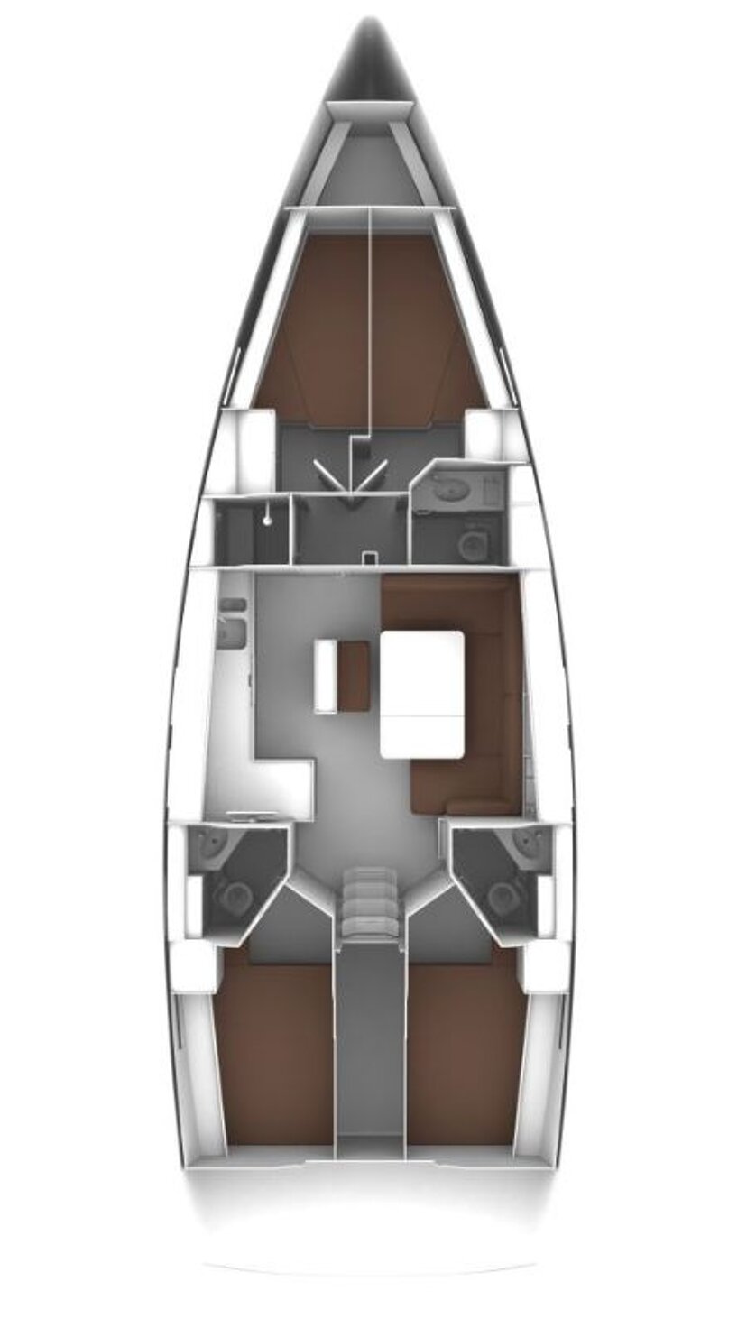 Bavaria Cruiser 46 - 4 cab. Mala