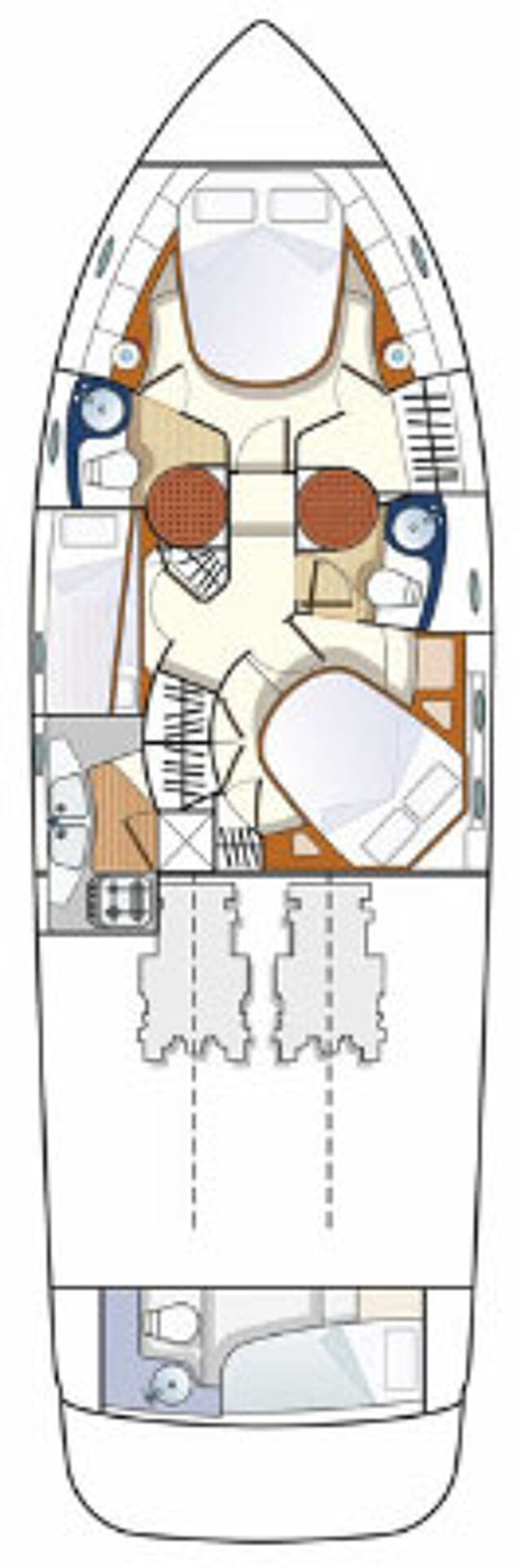 Azimut 46 - 3 cab. ECONOMY