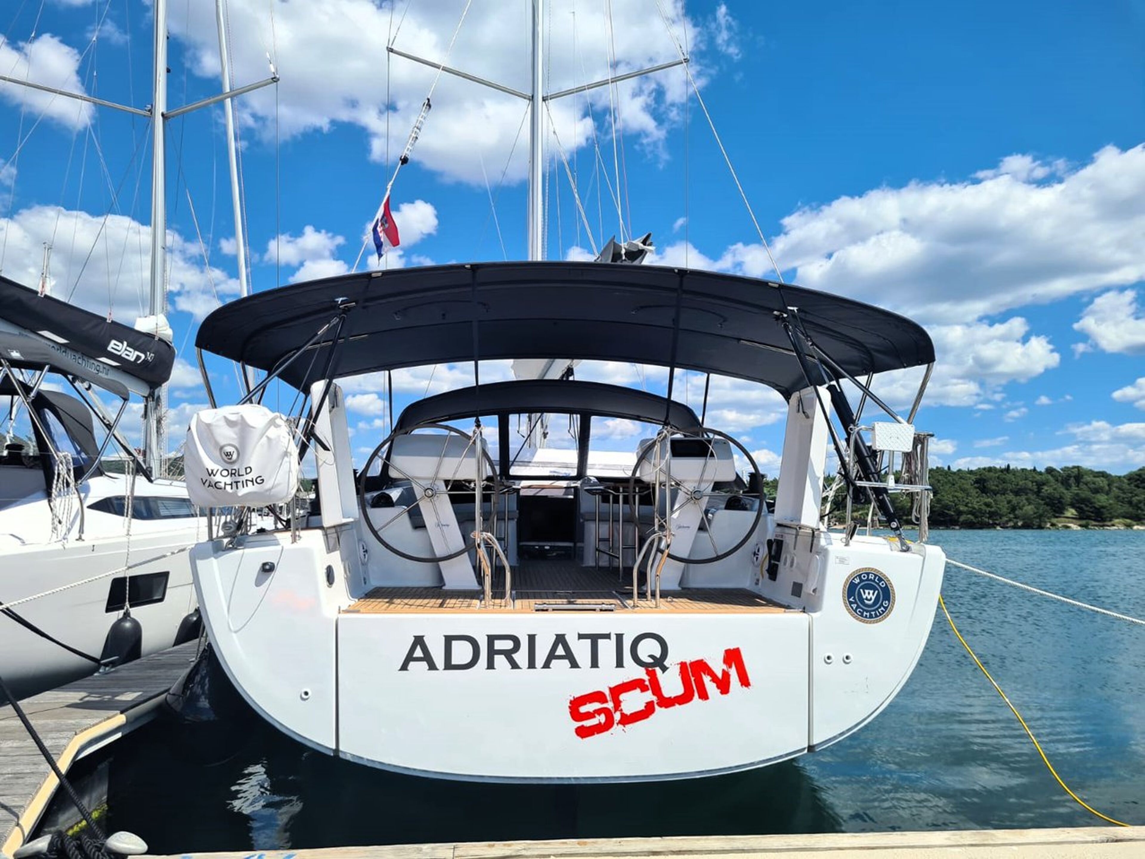 Hanse 508 - 5 + 1 cab. Adriatiq Scum