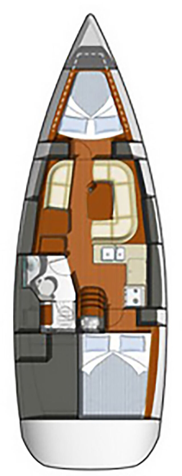 Sun Odyssey 36i - 2 cab. ECONOMY