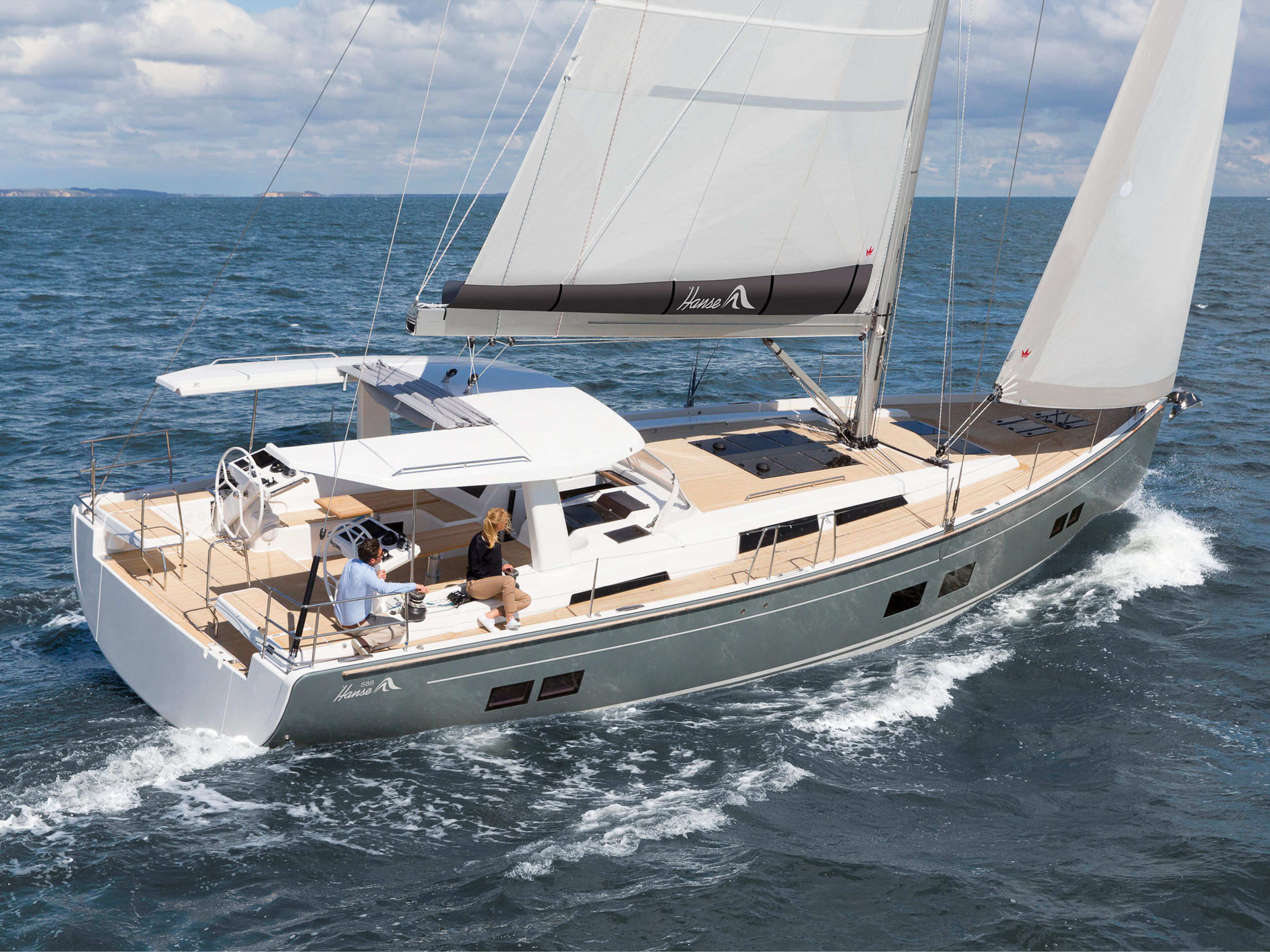 Hanse 588 - 3 + 1 cab. Joanna