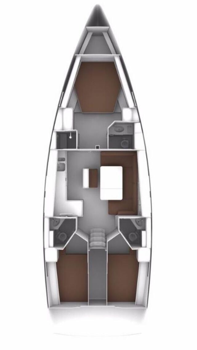 Bavaria Cruiser 46 Style - 3 cab. Adina