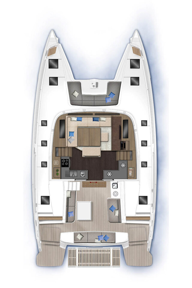 Lagoon 51 - 6 cab. Sapphire Seas 