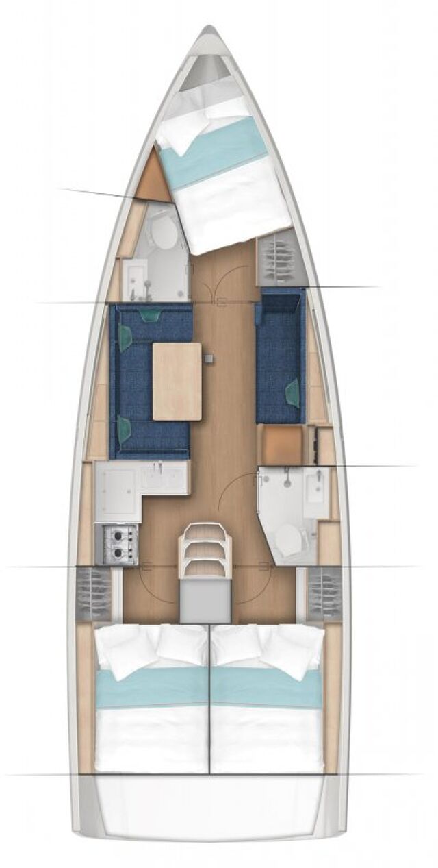 Sun Odyssey 380 Bura Kiss