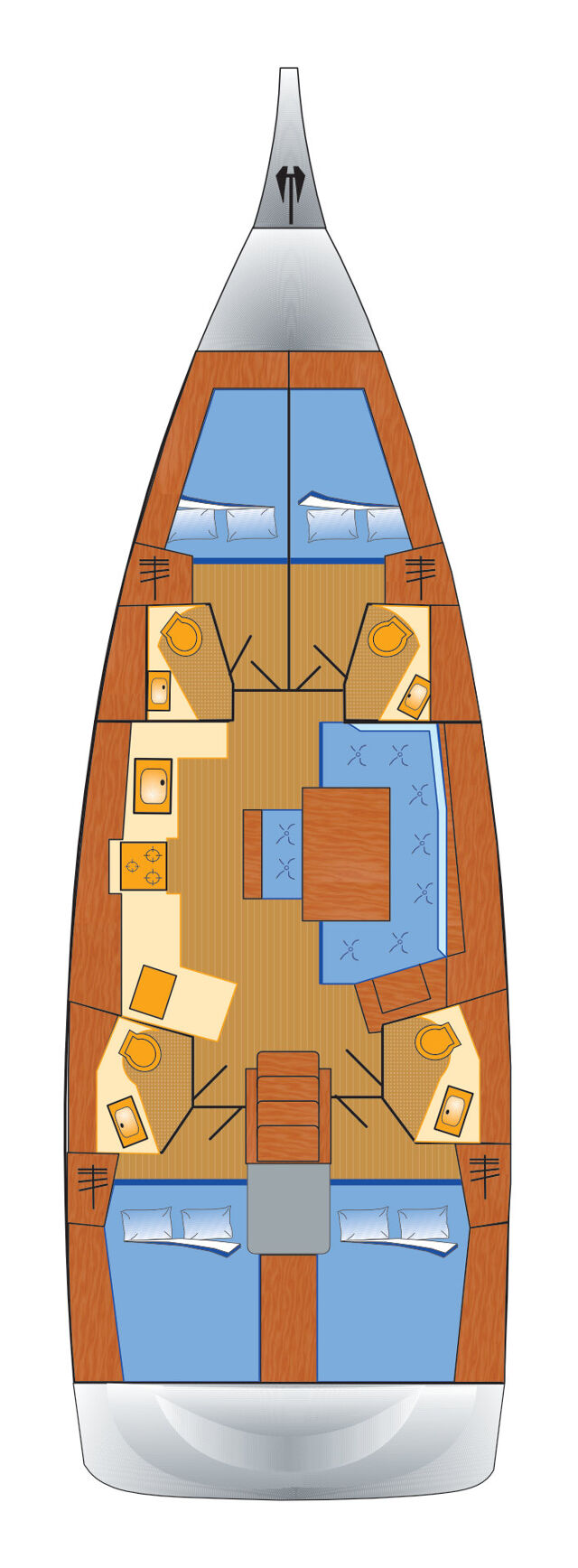 Oceanis 46.1 - 4 cab. Sophia