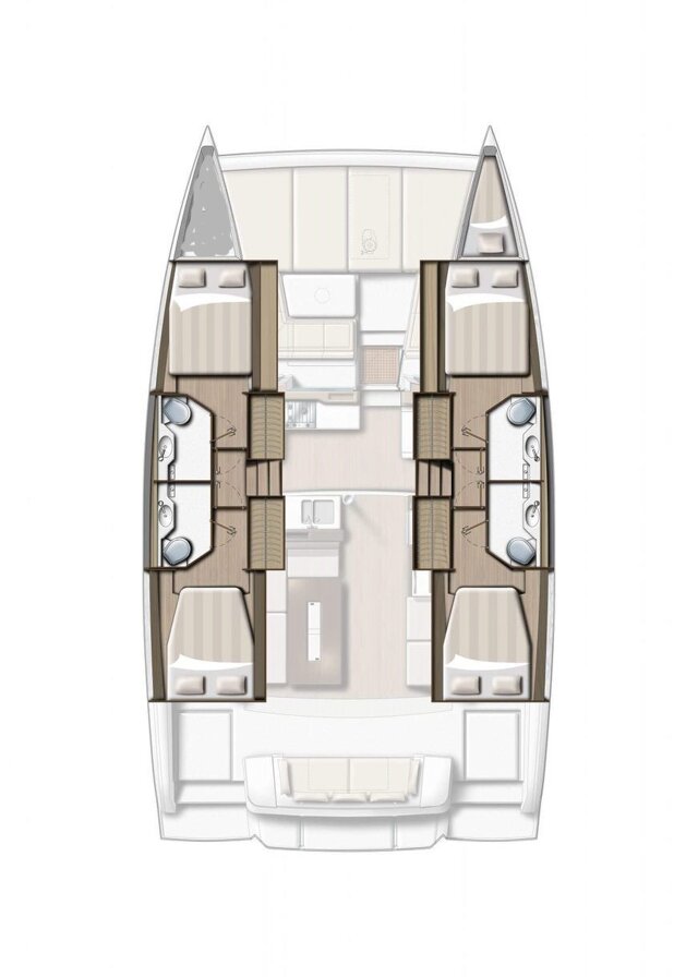 Bali 4.2 - 4 + 1 cab. Open Office
