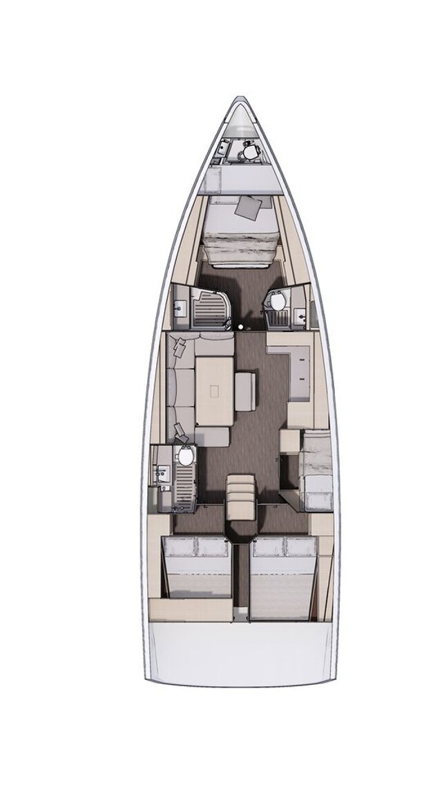 Dufour 470 - 4 cab. Le Vagabond 2