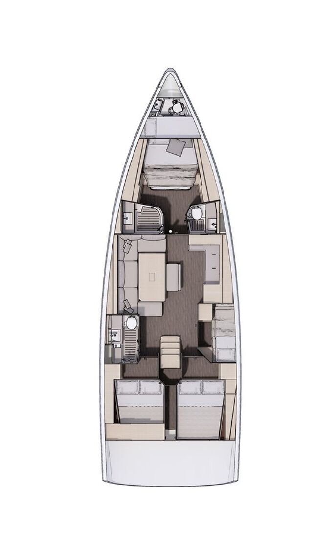 Dufour 470 - 4 cab. Le Vagabond 2