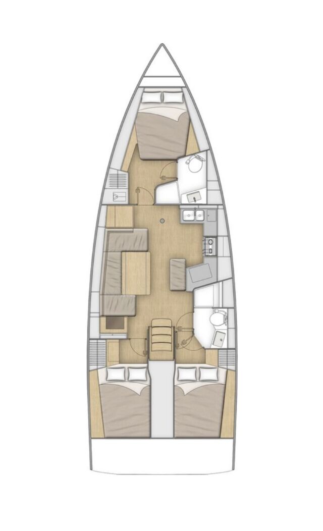Oceanis 40.1 - 3 cab. Cosmic Dancer