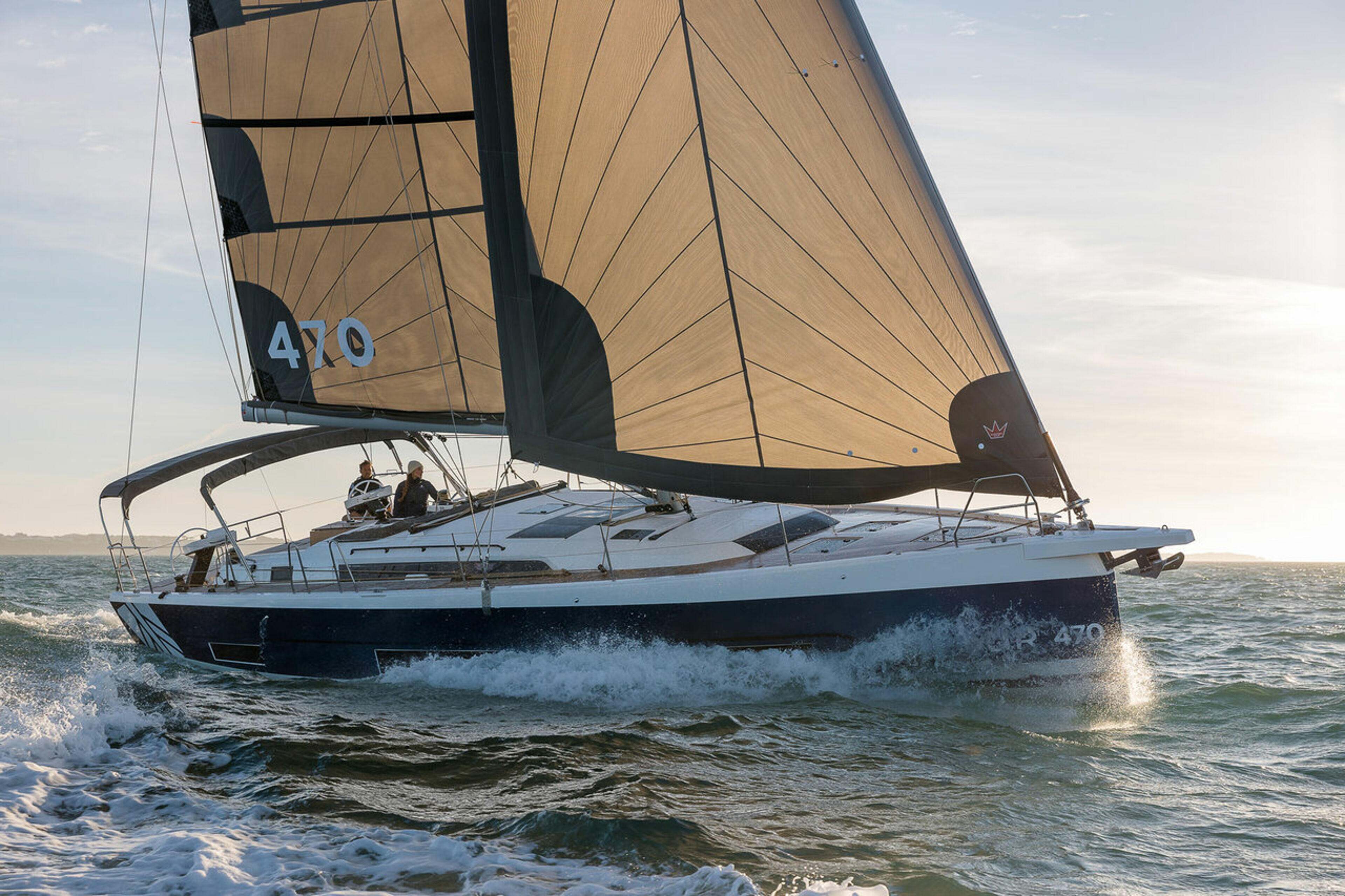 Dufour 470 - 4 + 1 cab. Aqua Azzurro