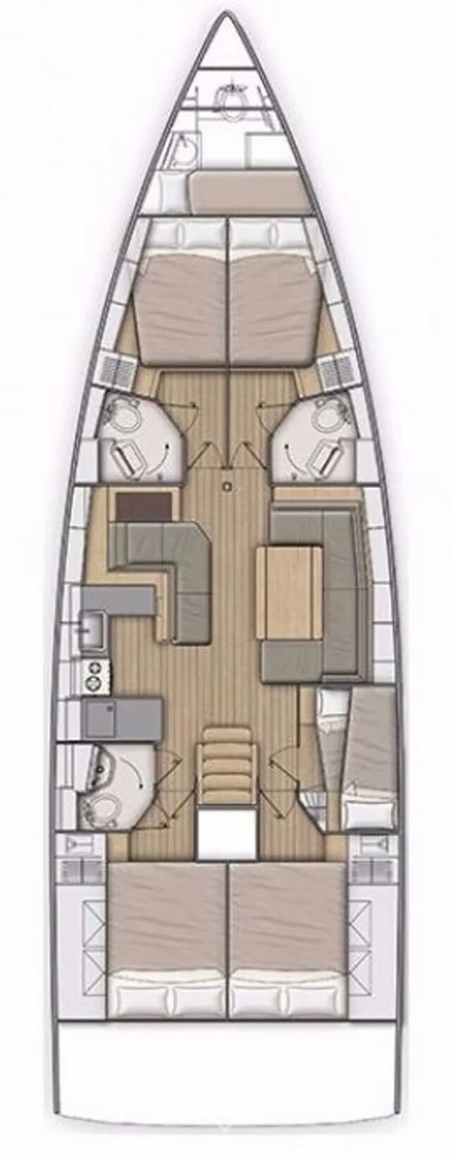 Oceanis 51.1 - 5 + 1 cab. Retsina