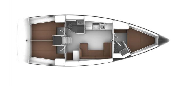 Bavaria Cruiser 41 - 3 cab. Blue Pearl